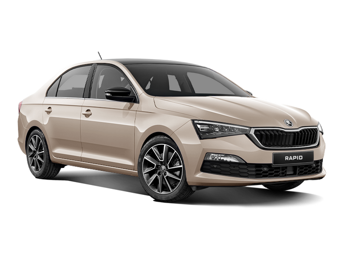 Skoda Rapid Бежевый металлик (titanium beige)