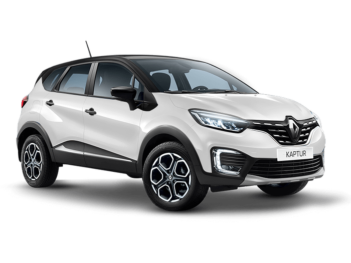 Renault Kaptur  Белый с черной крышей